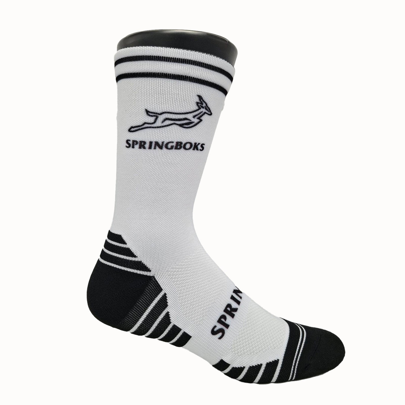 Official Springboks Rugby Fan Outline Socks – Comfortable, Durable Team Spirit Wear